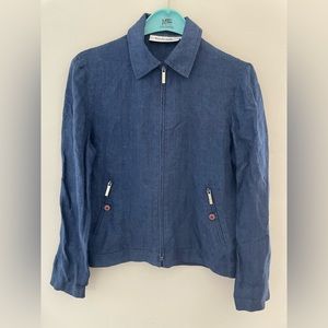 Emanuel Ungaro 100% linen jacket